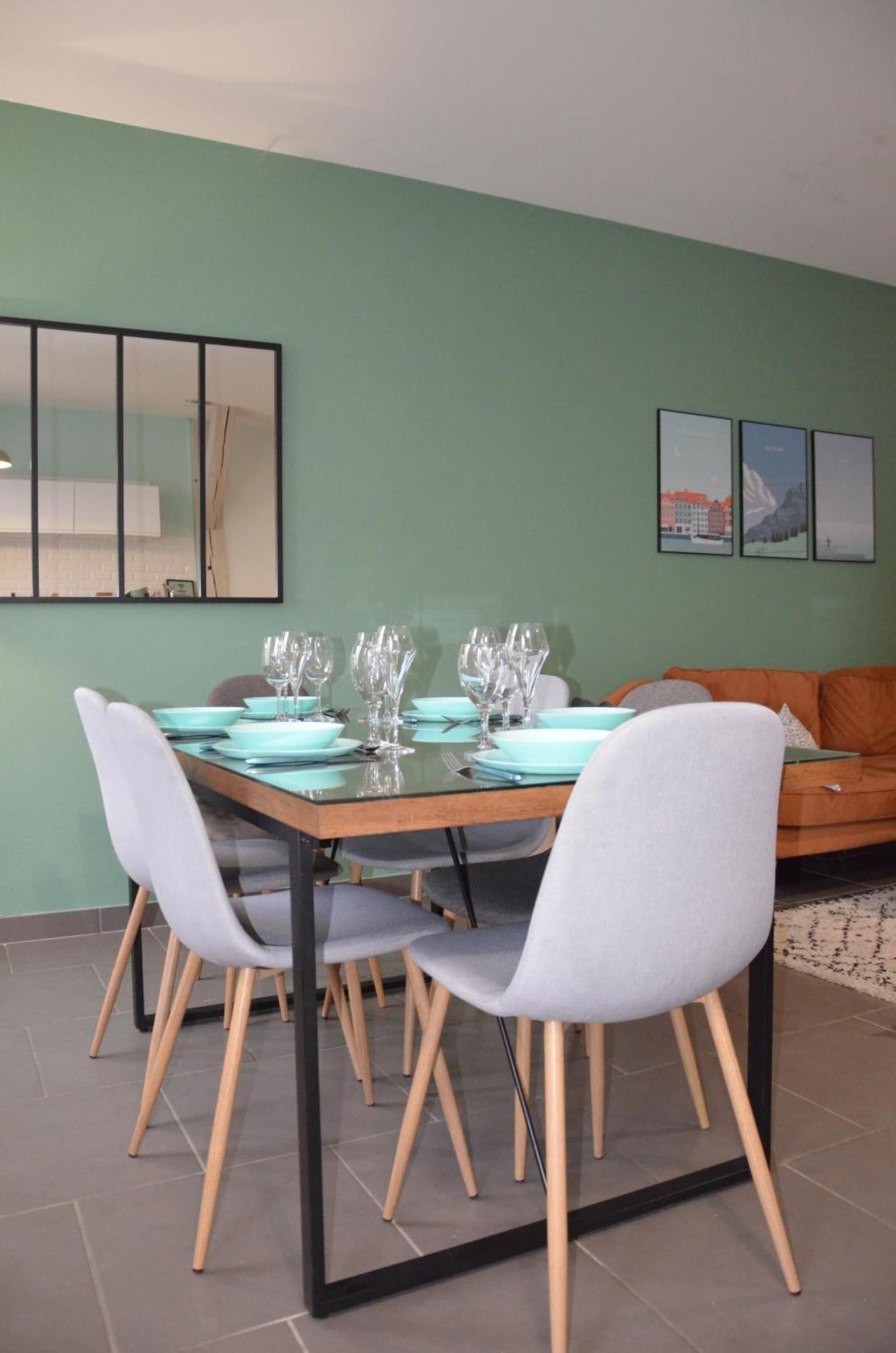 Апартаменти Le Cocon Troyen - 6-8P - 2 Parking Gratuits Труа Екстер'єр фото
