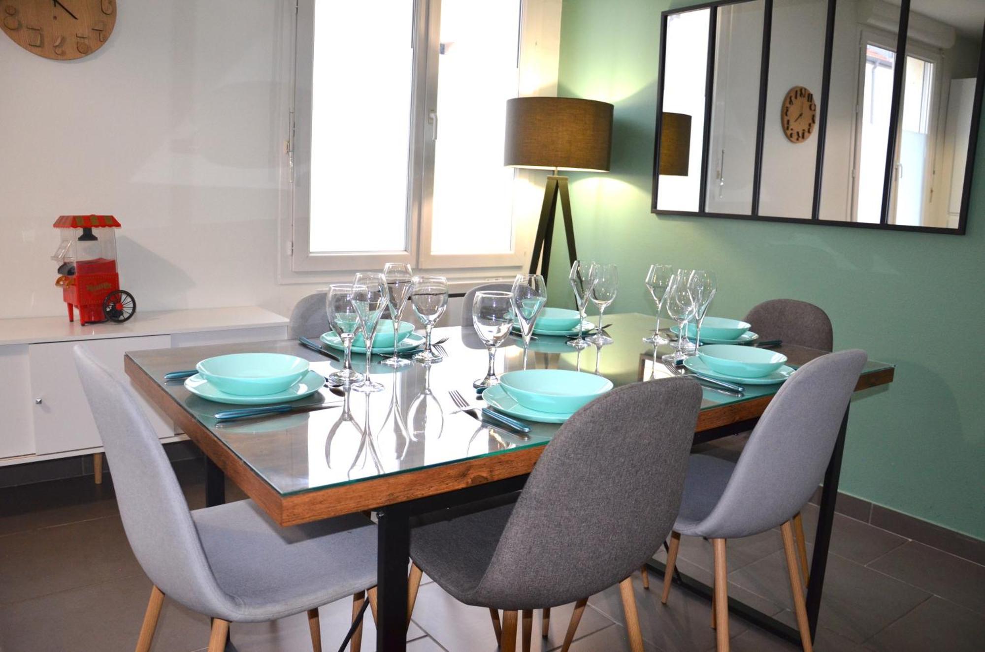 Апартаменти Le Cocon Troyen - 6-8P - 2 Parking Gratuits Труа Екстер'єр фото